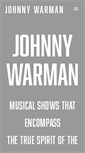 Mobile Screenshot of johnnywarman.com